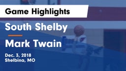 South Shelby  vs Mark Twain  Game Highlights - Dec. 3, 2018