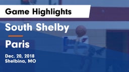 South Shelby  vs Paris  Game Highlights - Dec. 20, 2018
