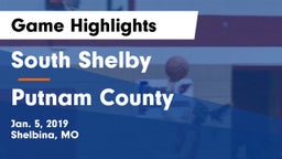South Shelby  vs Putnam County  Game Highlights - Jan. 5, 2019