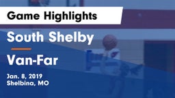 South Shelby  vs Van-Far  Game Highlights - Jan. 8, 2019