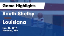South Shelby  vs Louisiana  Game Highlights - Jan. 10, 2019
