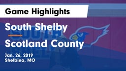 South Shelby  vs Scotland County  Game Highlights - Jan. 26, 2019