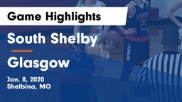 South Shelby  vs Glasgow  Game Highlights - Jan. 8, 2020