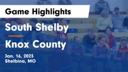 South Shelby  vs Knox County Game Highlights - Jan. 16, 2023