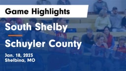 South Shelby  vs Schuyler County Game Highlights - Jan. 18, 2023
