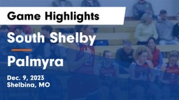South Shelby  vs Palmyra  Game Highlights - Dec. 9, 2023