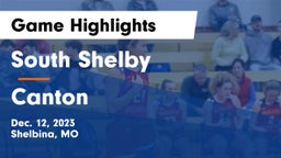 South Shelby  vs Canton  Game Highlights - Dec. 12, 2023