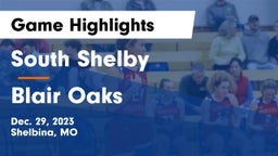 South Shelby  vs Blair Oaks  Game Highlights - Dec. 29, 2023