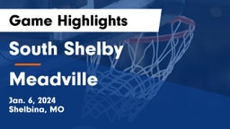 South Shelby  vs Meadville  Game Highlights - Jan. 6, 2024