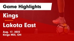 Kings  vs Lakota East  Game Highlights - Aug. 17, 2023