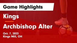 Kings  vs Archbishop Alter  Game Highlights - Oct. 7, 2023