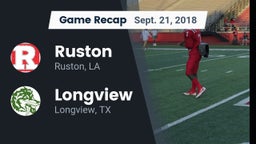 Recap: Ruston  vs. Longview  2018
