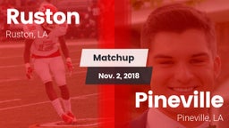 Matchup: Ruston  vs. Pineville  2018