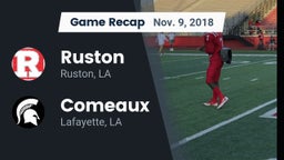 Recap: Ruston  vs. Comeaux  2018