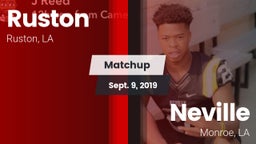 Matchup: Ruston  vs. Neville  2019