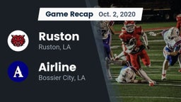 Recap: Ruston  vs. Airline  2020