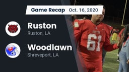 Recap: Ruston  vs. Woodlawn  2020