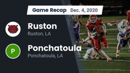 Recap: Ruston  vs. Ponchatoula  2020