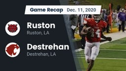 Recap: Ruston  vs. Destrehan  2020