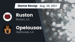 Recap: Ruston  vs. Opelousas  2021