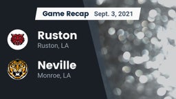 Recap: Ruston  vs. Neville  2021