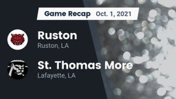 Recap: Ruston  vs. St. Thomas More  2021