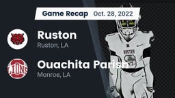 Recap: Ruston  vs. Ouachita Parish  2022
