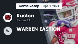 Recap: Ruston  vs. WARREN EASTION 2023