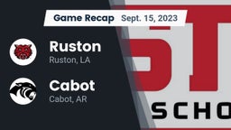 Recap: Ruston  vs. Cabot  2023
