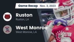 Recap: Ruston  vs. West Monroe  2023