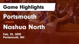 Portsmouth  vs Nashua North  Game Highlights - Feb. 25, 2020