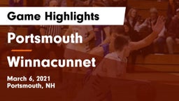 Portsmouth  vs Winnacunnet  Game Highlights - March 6, 2021