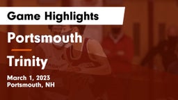 Portsmouth  vs Trinity  Game Highlights - March 1, 2023