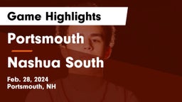 Portsmouth  vs Nashua  South Game Highlights - Feb. 28, 2024