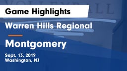 Warren Hills Regional  vs Montgomery  Game Highlights - Sept. 13, 2019