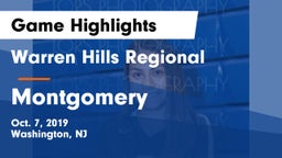 Warren Hills Regional  vs Montgomery  Game Highlights - Oct. 7, 2019