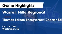 Warren Hills Regional  vs Thomas Edison Energysmart Charter School Game Highlights - Oct. 23, 2023