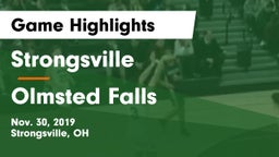 Strongsville  vs Olmsted Falls  Game Highlights - Nov. 30, 2019