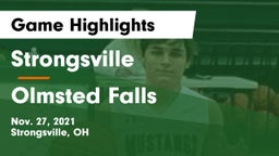 Strongsville  vs Olmsted Falls  Game Highlights - Nov. 27, 2021