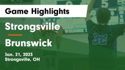 Strongsville  vs Brunswick  Game Highlights - Jan. 21, 2023
