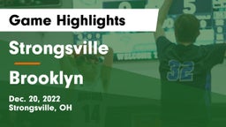 Strongsville  vs Brooklyn  Game Highlights - Dec. 20, 2022