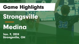 Strongsville  vs Medina  Game Highlights - Jan. 9, 2024