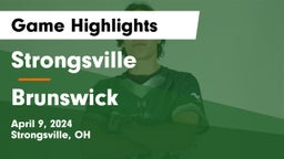 Strongsville  vs Brunswick  Game Highlights - April 9, 2024