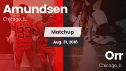 Matchup: Amundsen vs. Orr  2018