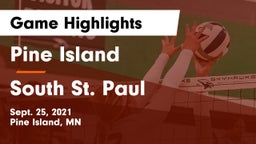 Pine Island  vs South St. Paul  Game Highlights - Sept. 25, 2021