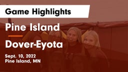 Pine Island  vs Dover-Eyota  Game Highlights - Sept. 10, 2022