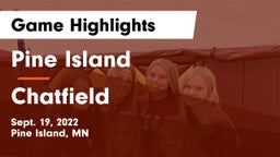 Pine Island  vs Chatfield  Game Highlights - Sept. 19, 2022