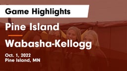 Pine Island  vs Wabasha-Kellogg  Game Highlights - Oct. 1, 2022