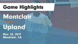 Montclair  vs Upland  Game Highlights - Nov. 23, 2019