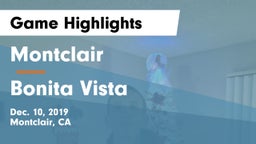 Montclair  vs Bonita Vista  Game Highlights - Dec. 10, 2019